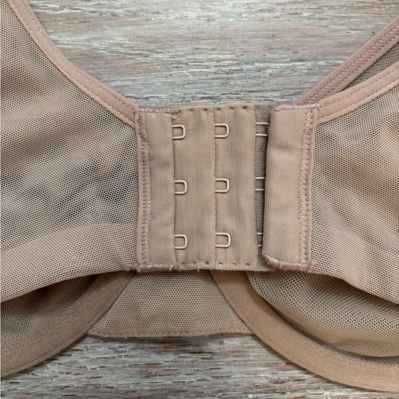 🌿🦋 Smart & Sexy Full Figure Sheer Mesh Demi Underwire Bra • 34DDD - Picture 6 of 13